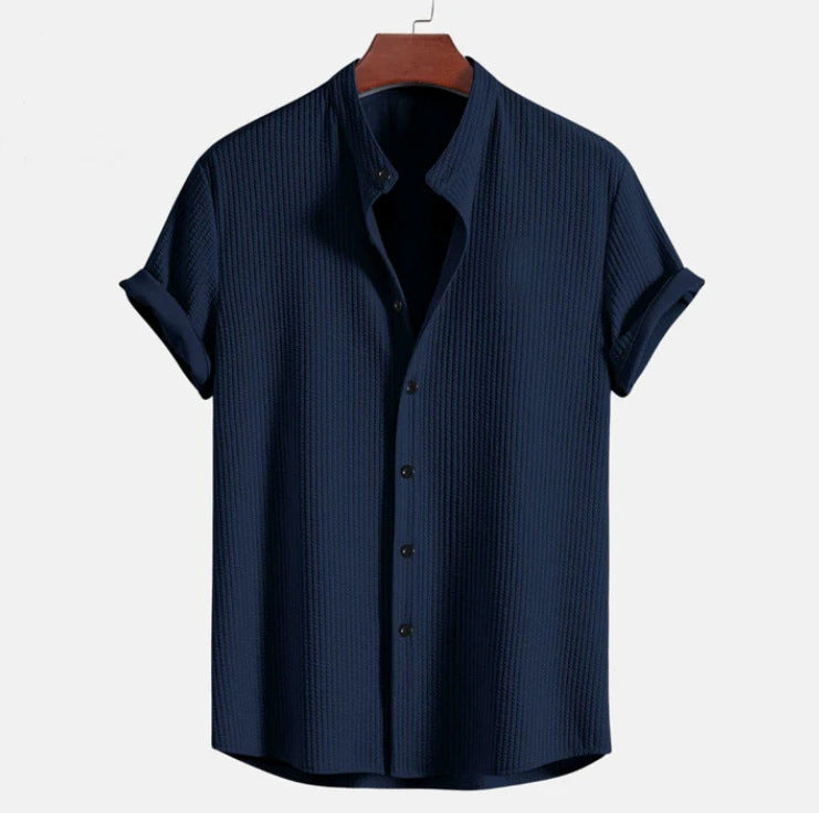 Merrow | Textured Summer Button Shirt