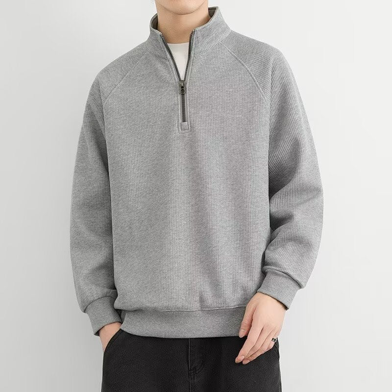 Merino Half-Zip Knit Pullover