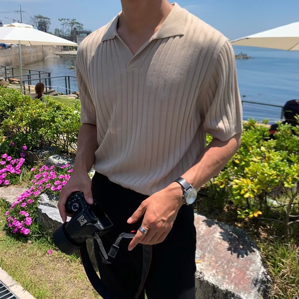 Aurelian Merino Knit Polo