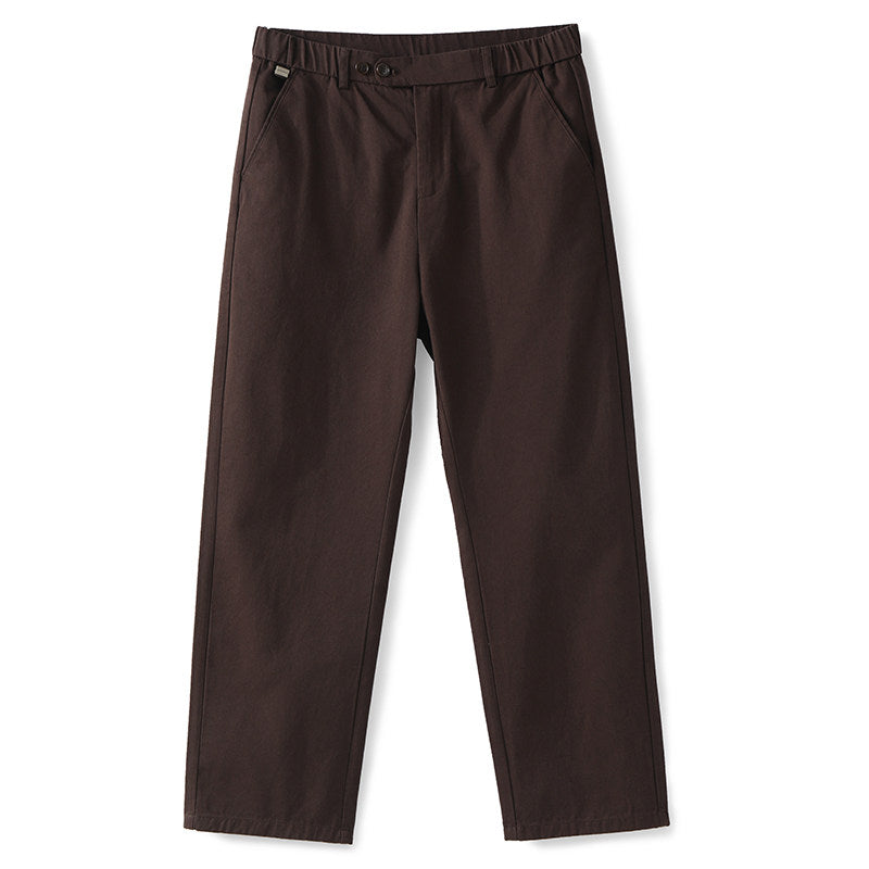 Aurex Relaxed Cotton Trousers