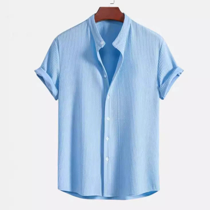 Merrow | Textured Summer Button Shirt