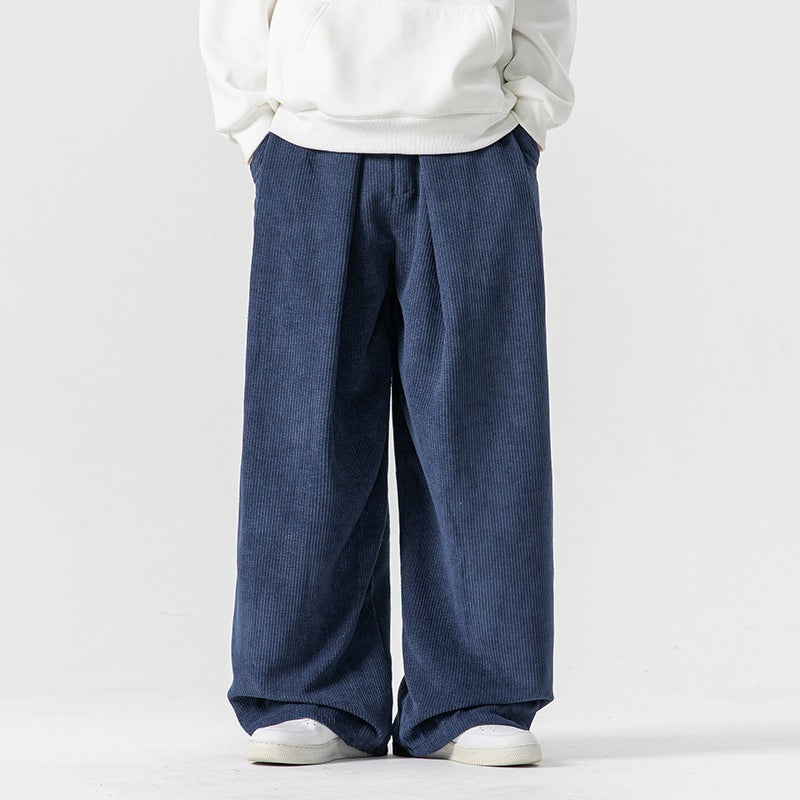 Callum | Wide-Leg Corduroy Trousers