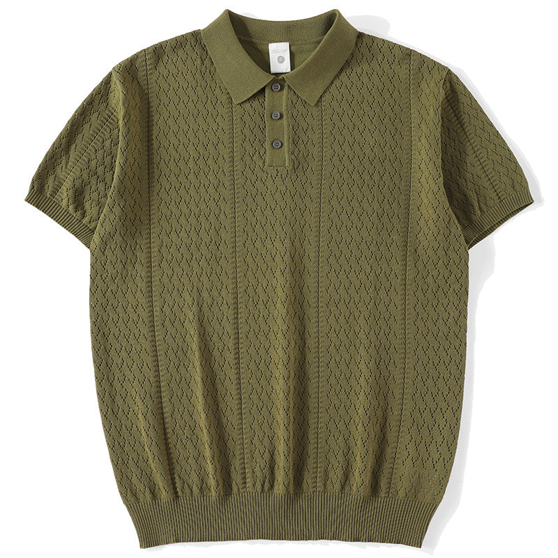 Eryndor Textured Knit Polo