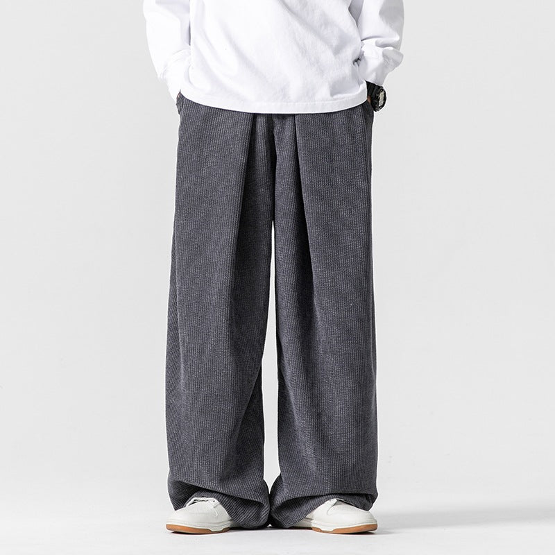 Callum | Wide-Leg Corduroy Trousers