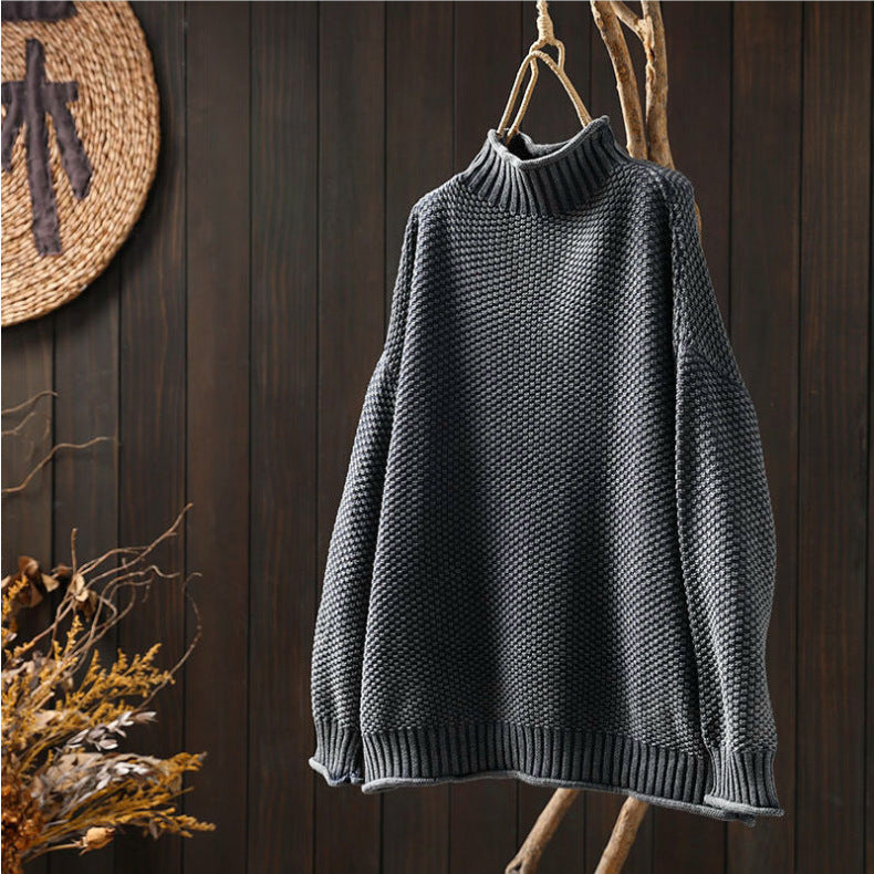 Elowen Cashmere Mock-Neck Sweater