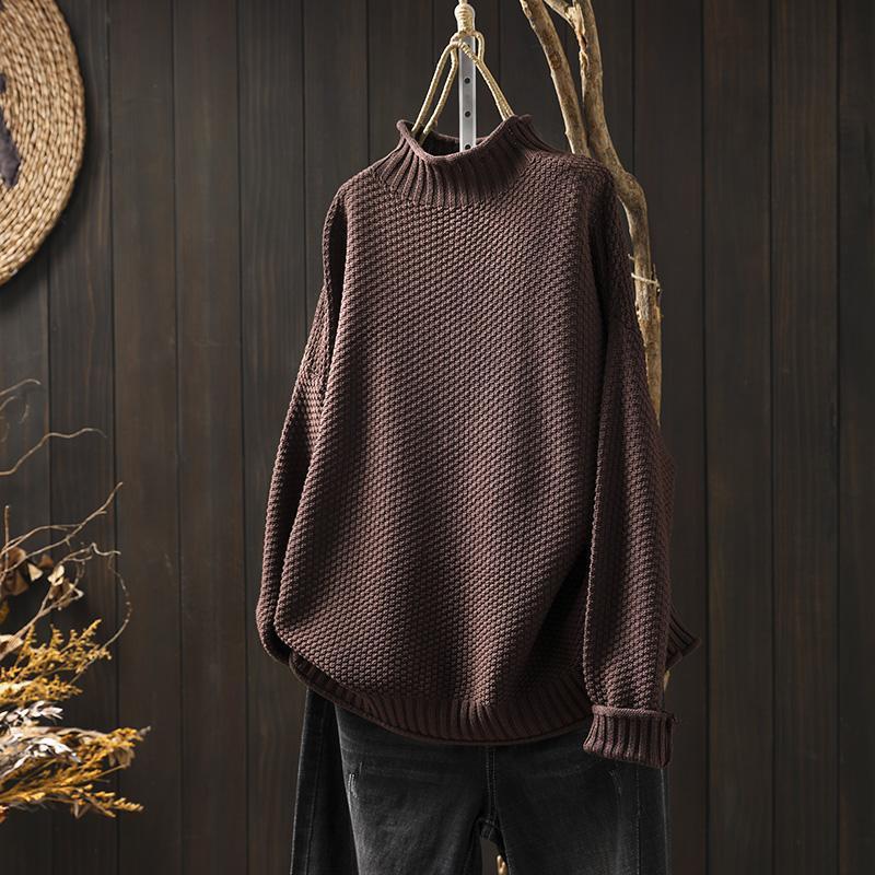 Elowen Cashmere Mock-Neck Sweater