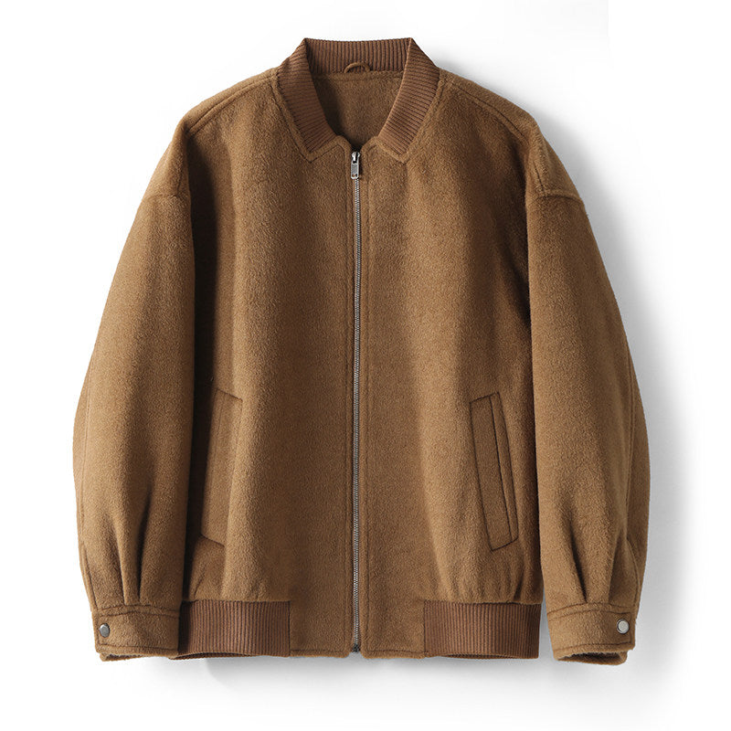 Aurelio Wool-Blend Bomber Jacket