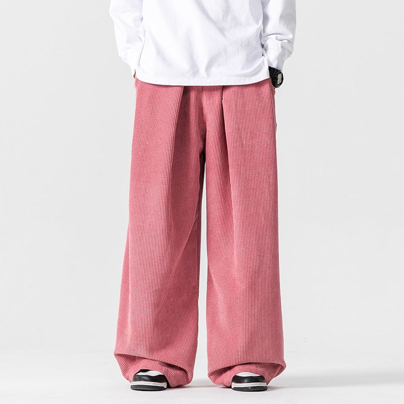 Callum | Wide-Leg Corduroy Trousers