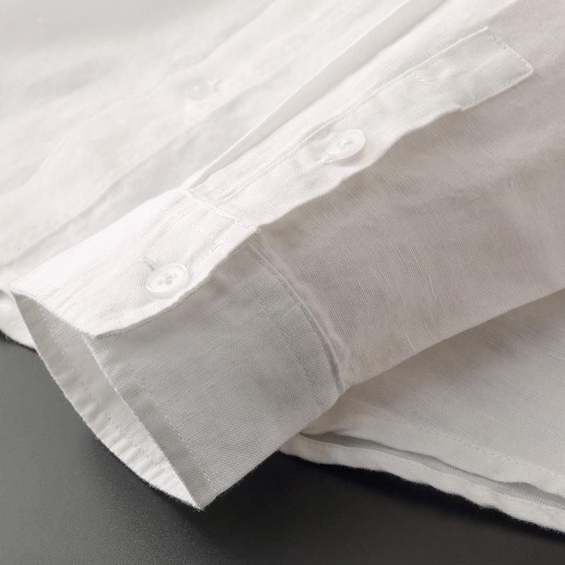 Avenor Linen Hooded Shirt