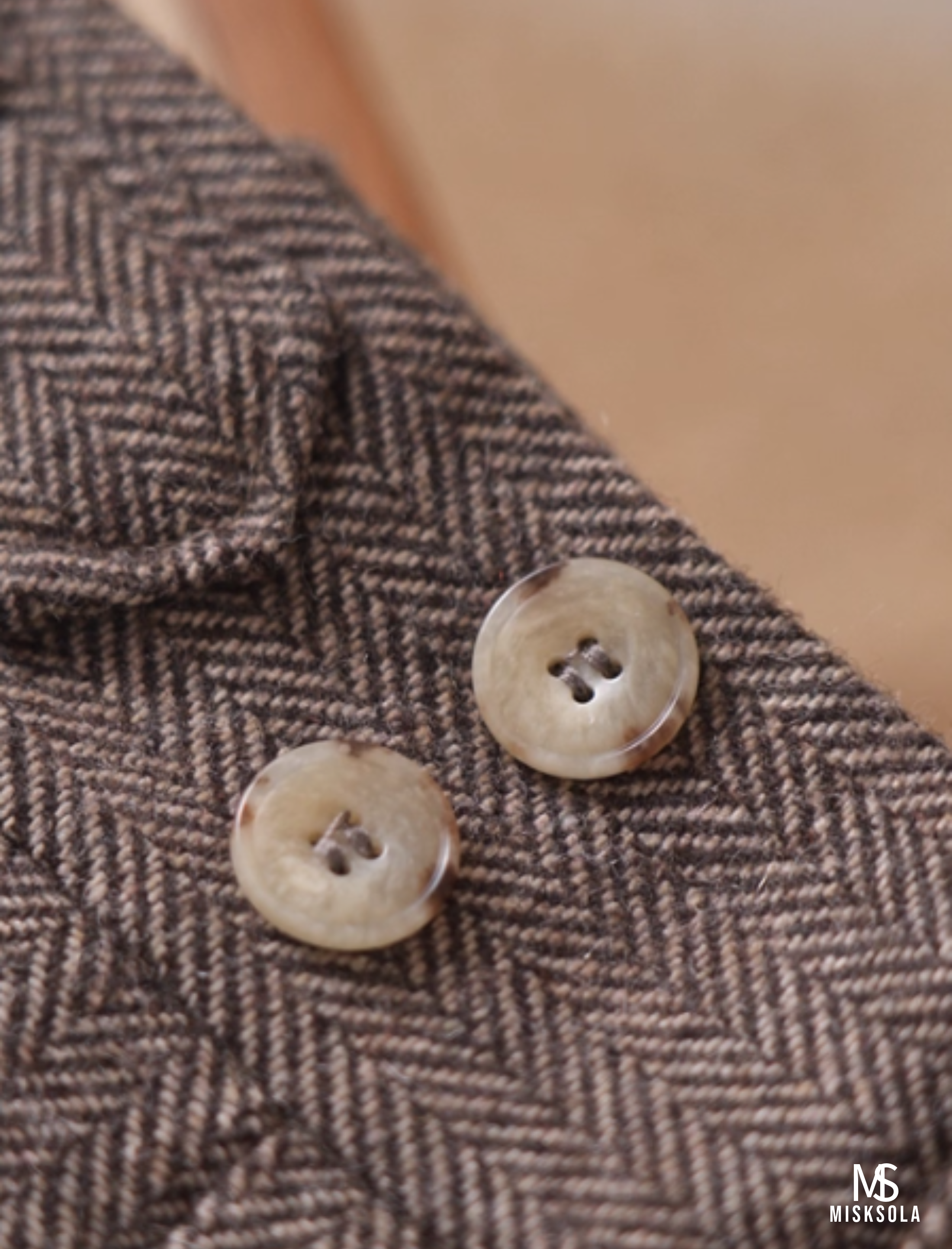 Ashford | Wool-Blend Pleated Trousers