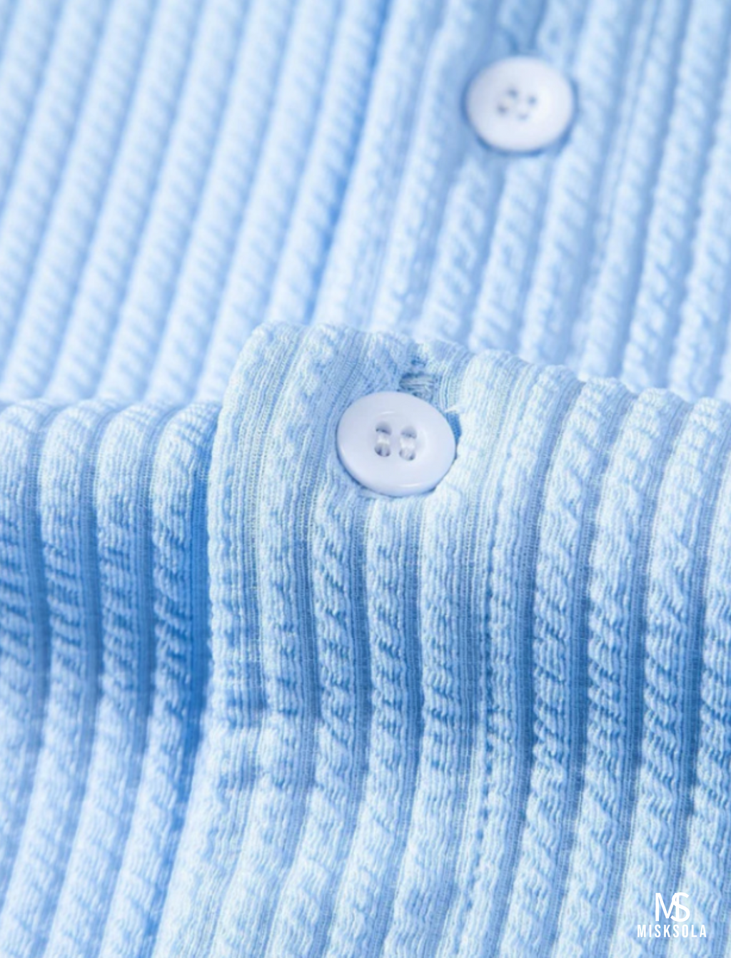 Merrow | Textured Summer Button Shirt