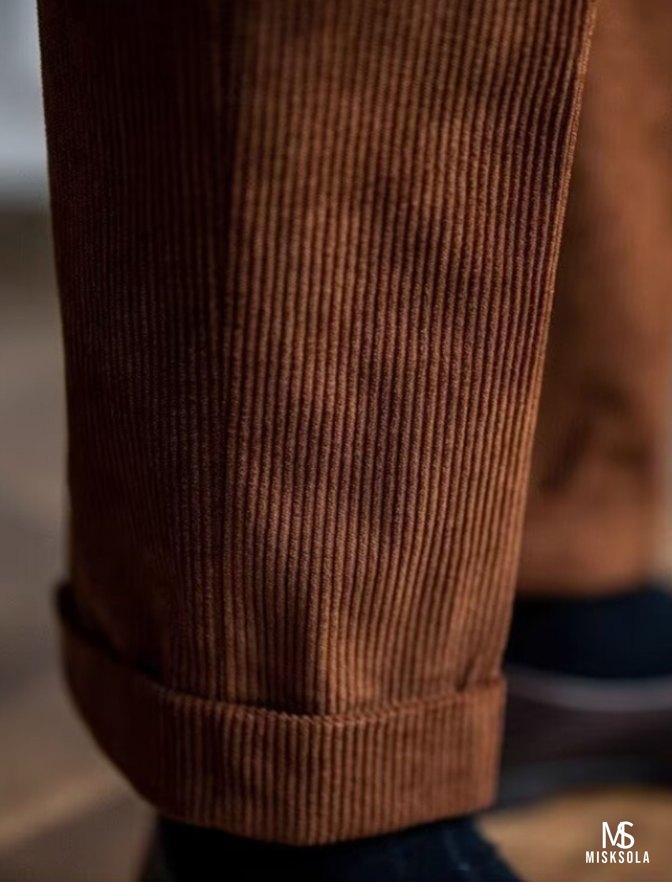 Callum | Vintage Corduroy Straight Trousers