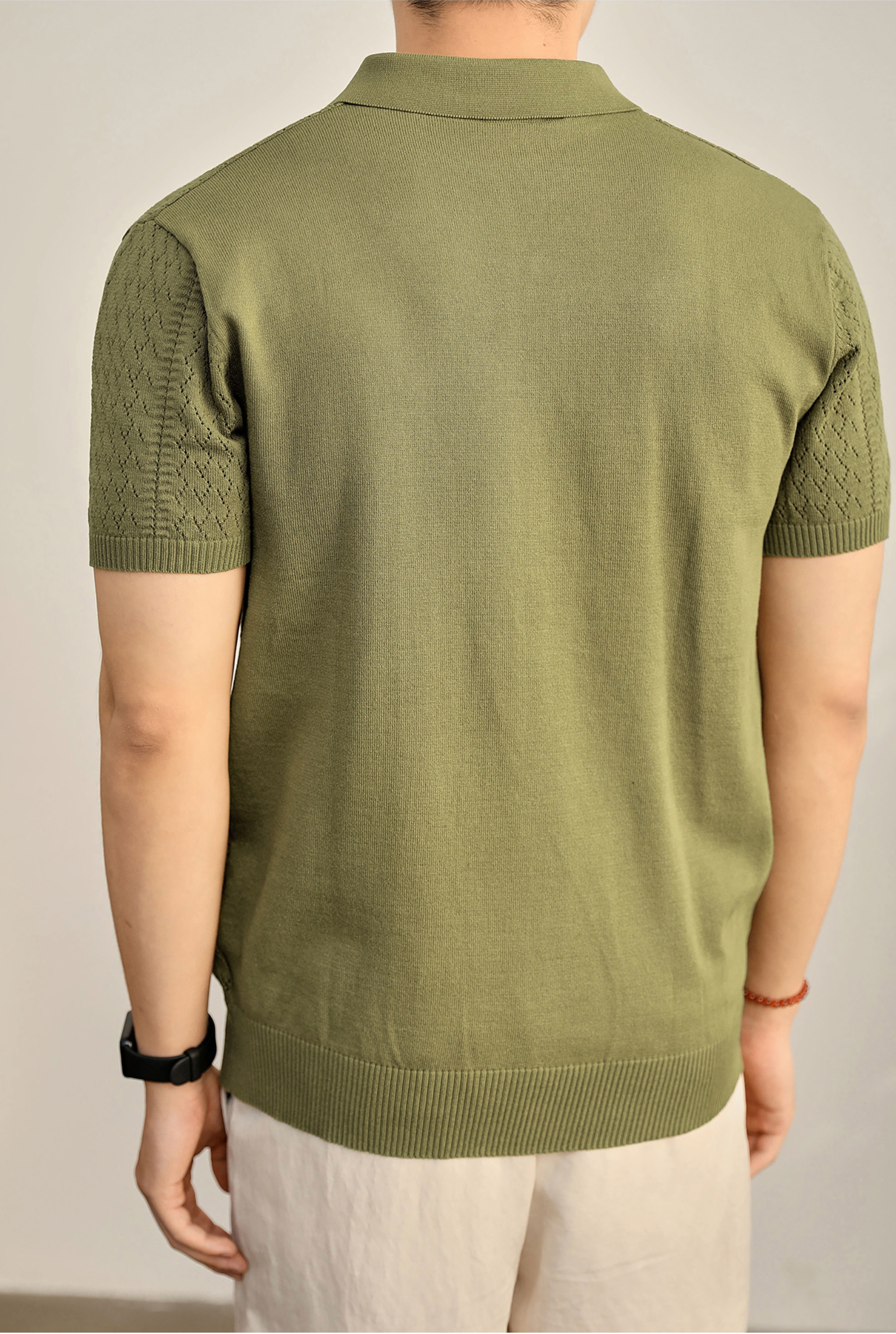 Eryndor Textured Knit Polo