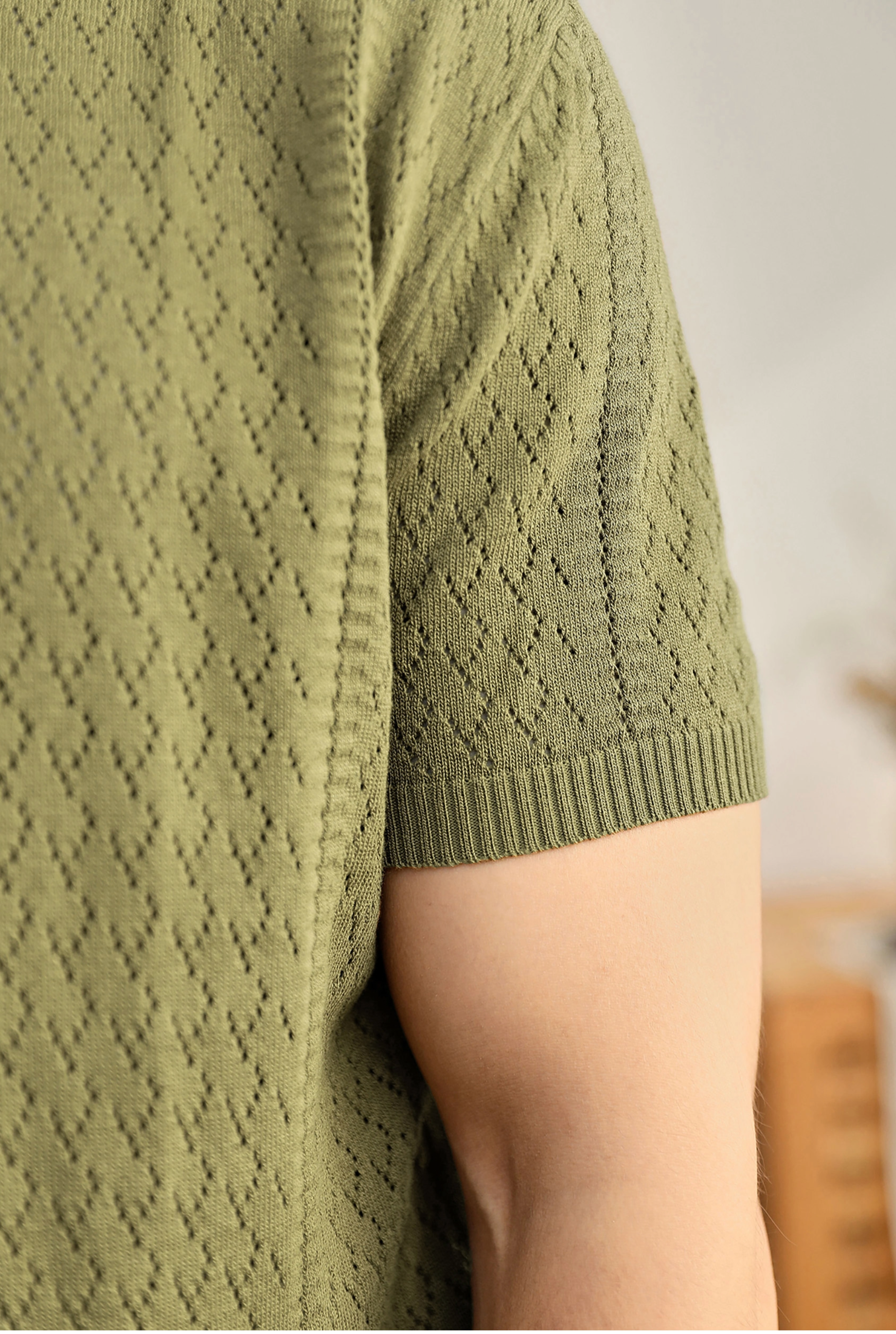 Eryndor Textured Knit Polo