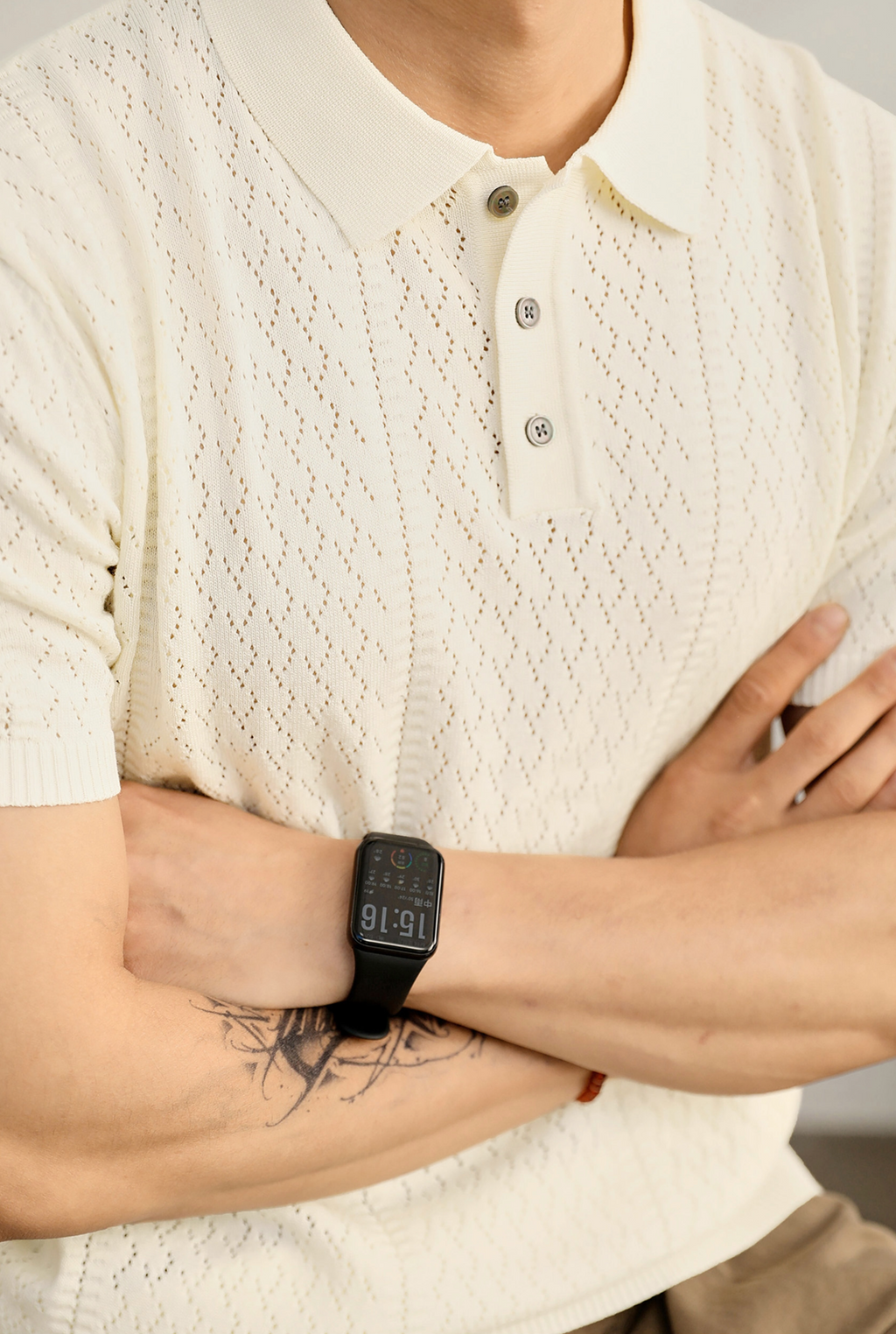 Eryndor Textured Knit Polo