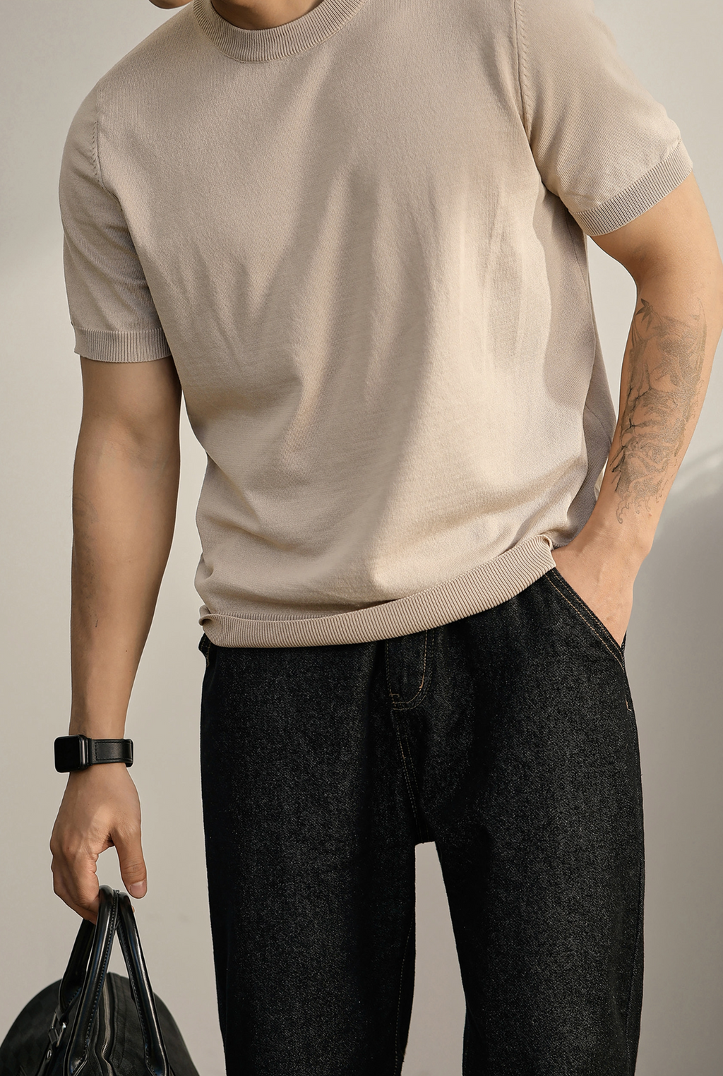Velmori Lightweight Knit Tee
