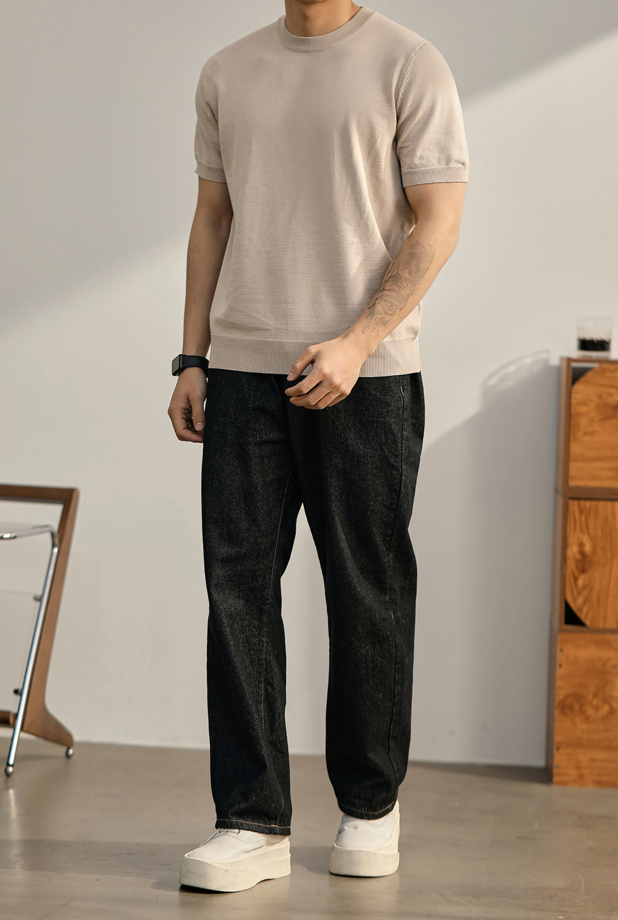 Velmori Lightweight Knit Tee