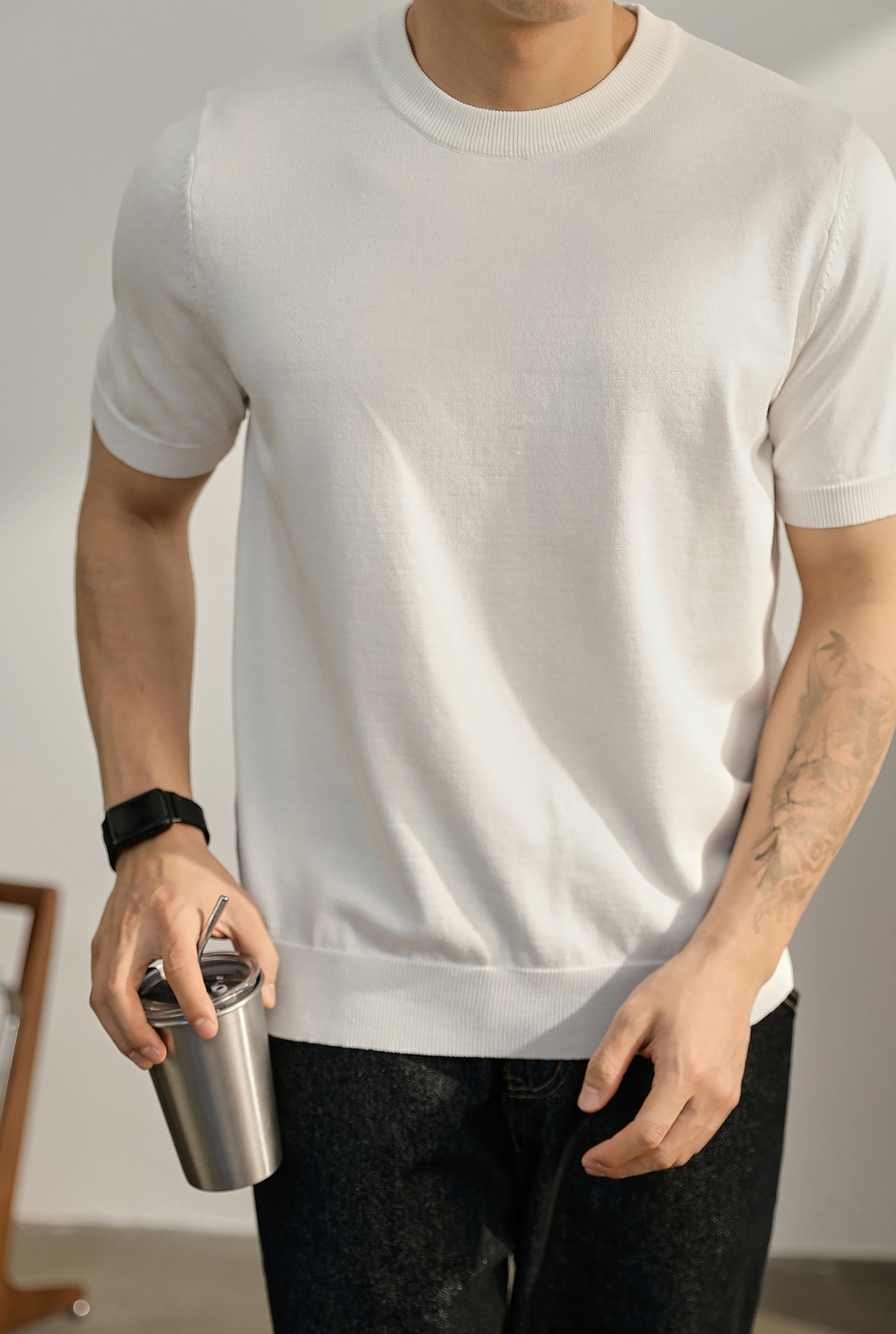 Velmori Lightweight Knit Tee