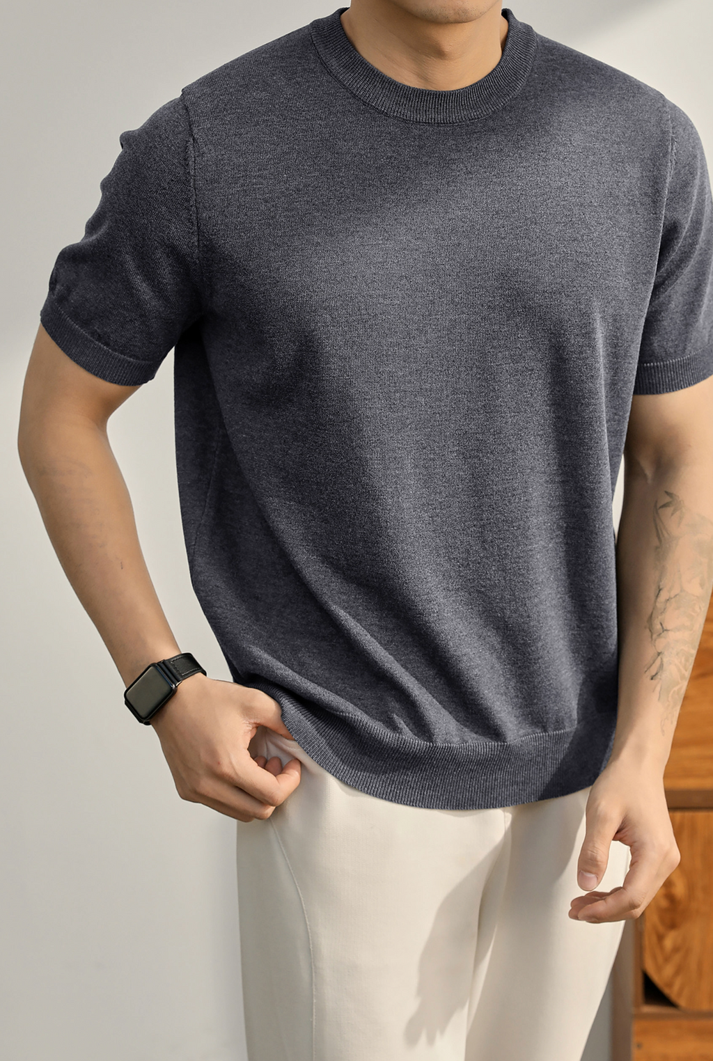 Velmori Lightweight Knit Tee