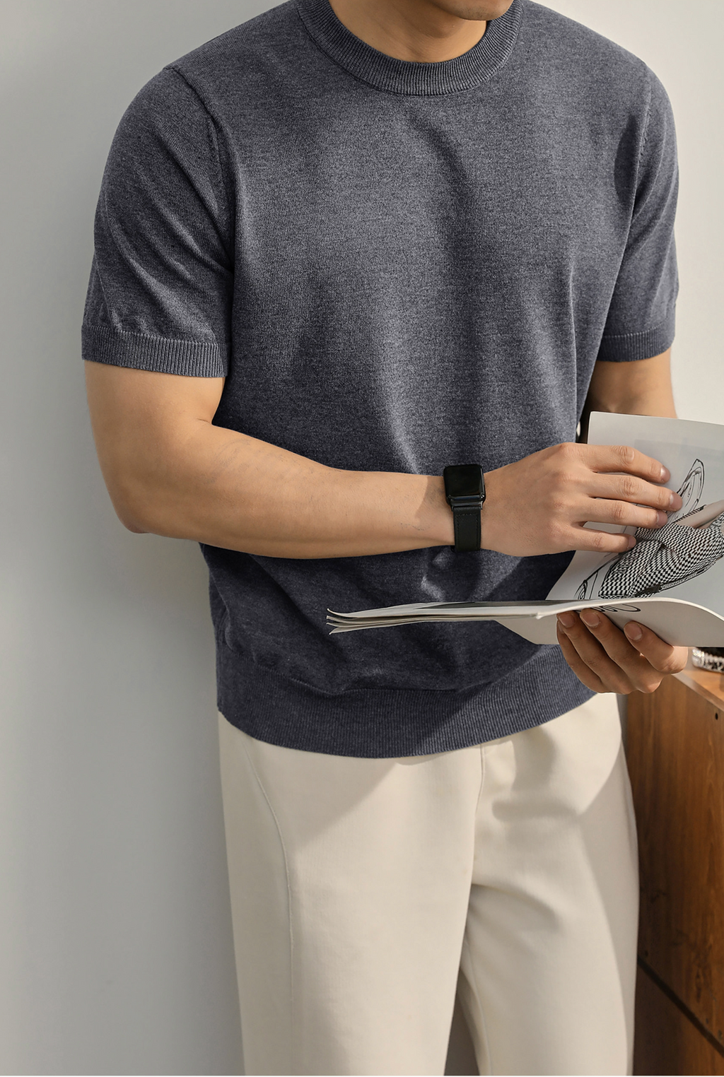 Velmori Lightweight Knit Tee