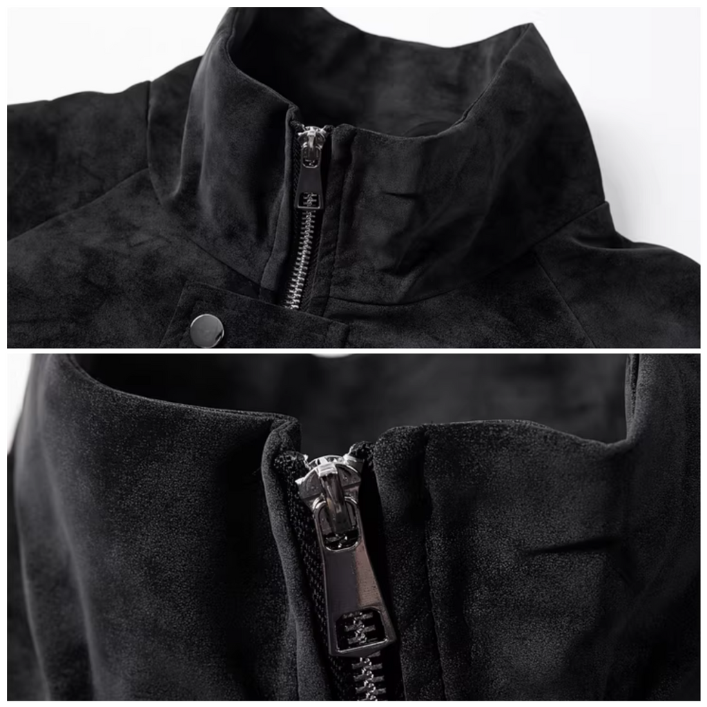 Washed Cotton Flight Jacket