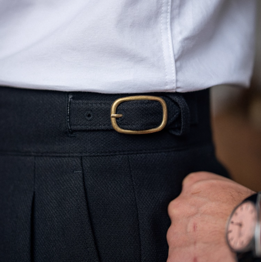 Bexley | High-Waist Naples Straight Trousers