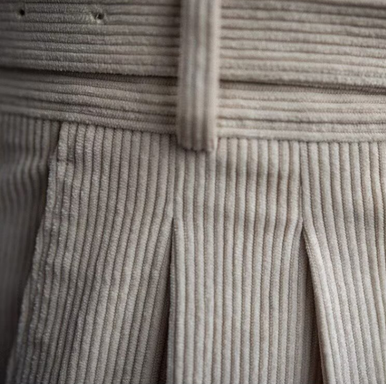 Callum | Vintage Corduroy Straight Trousers