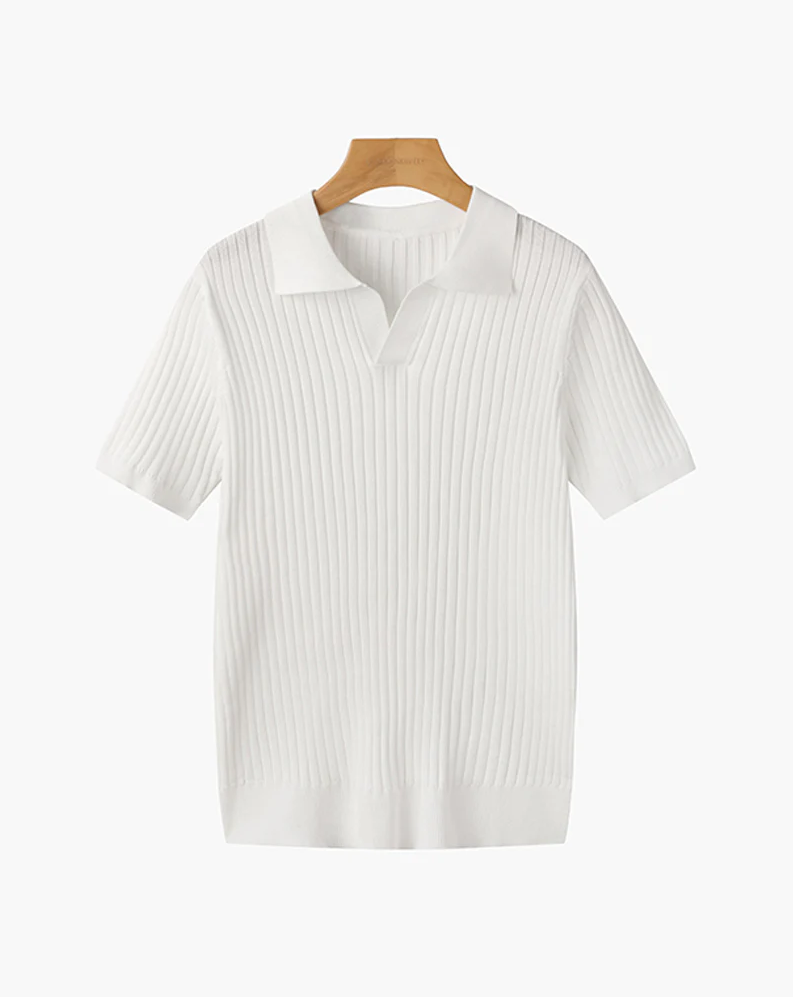 Aurelian Merino Knit Polo