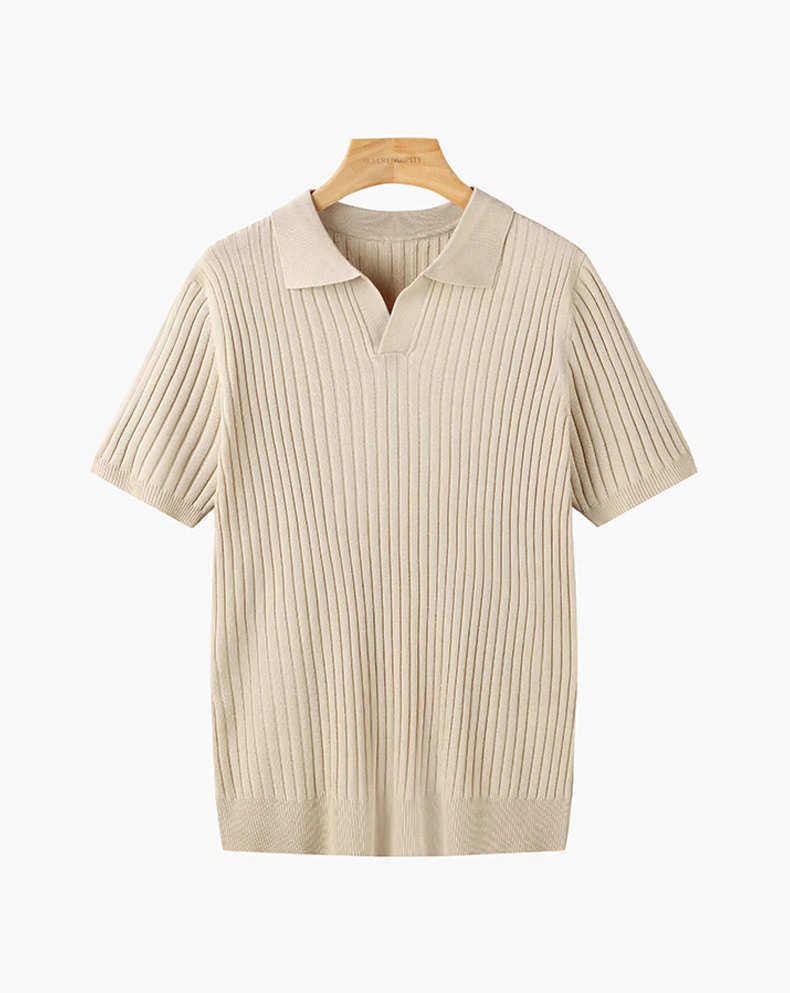 Aurelian Merino Knit Polo