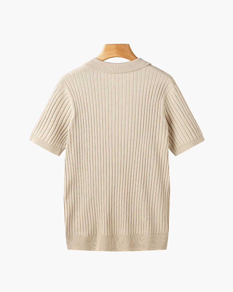 Aurelian Merino Knit Polo