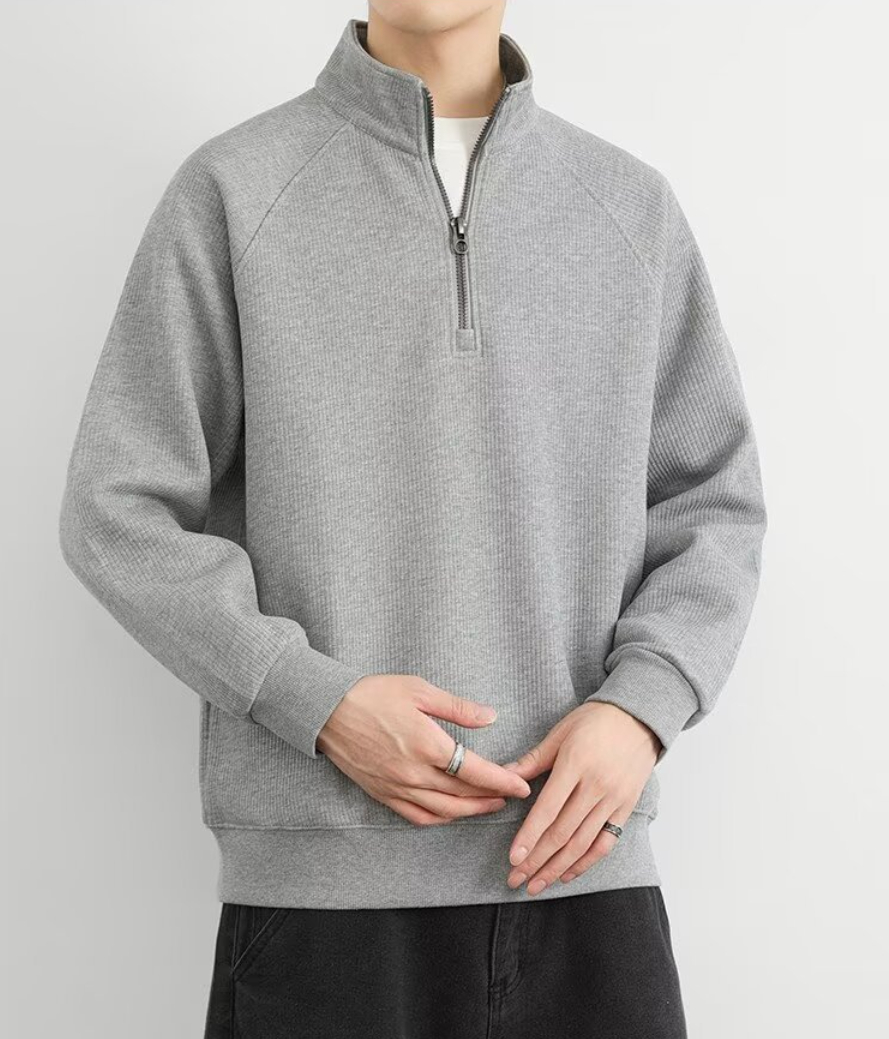 Merino Half-Zip Knit Pullover