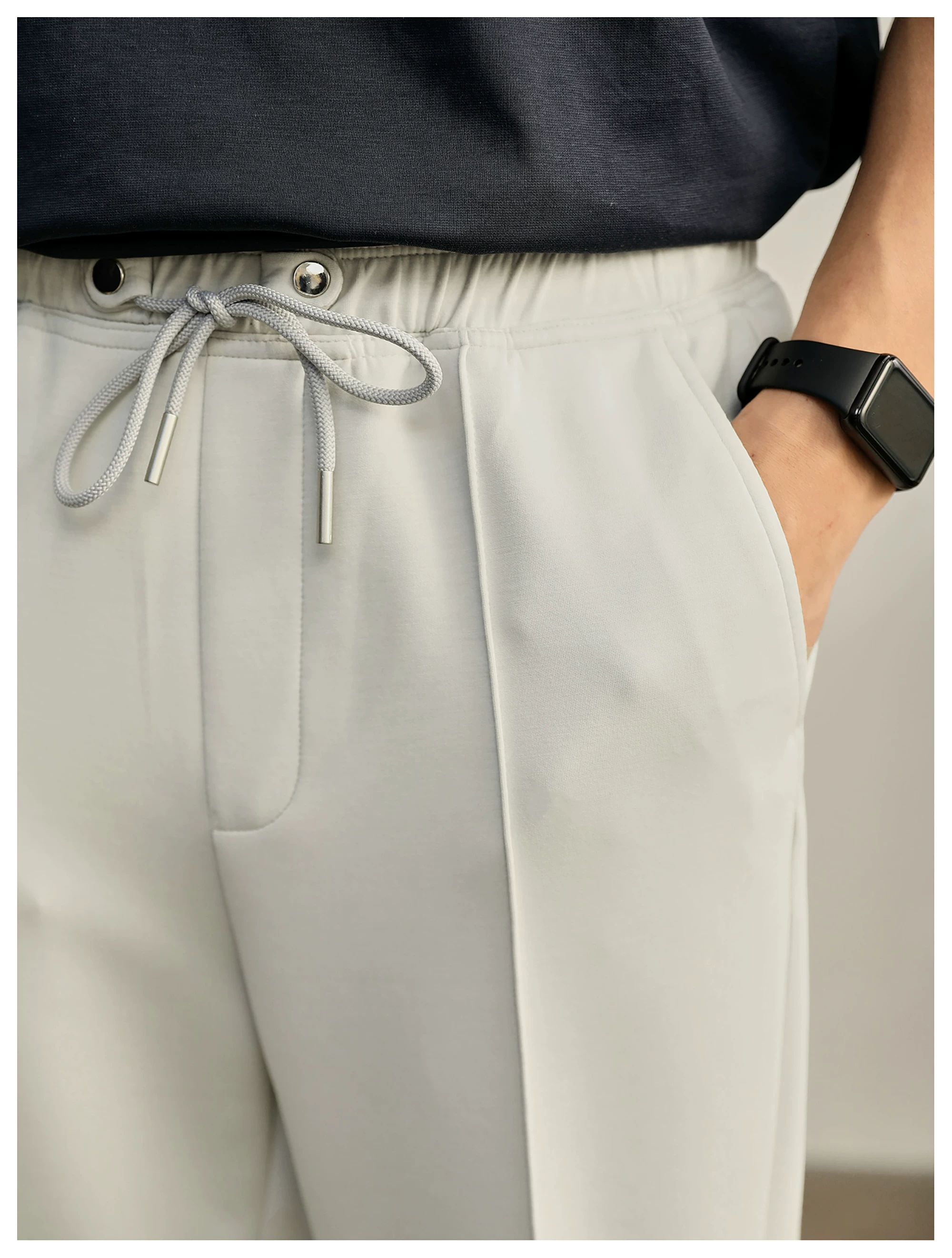 Lioren Split-Seam Straight Trousers