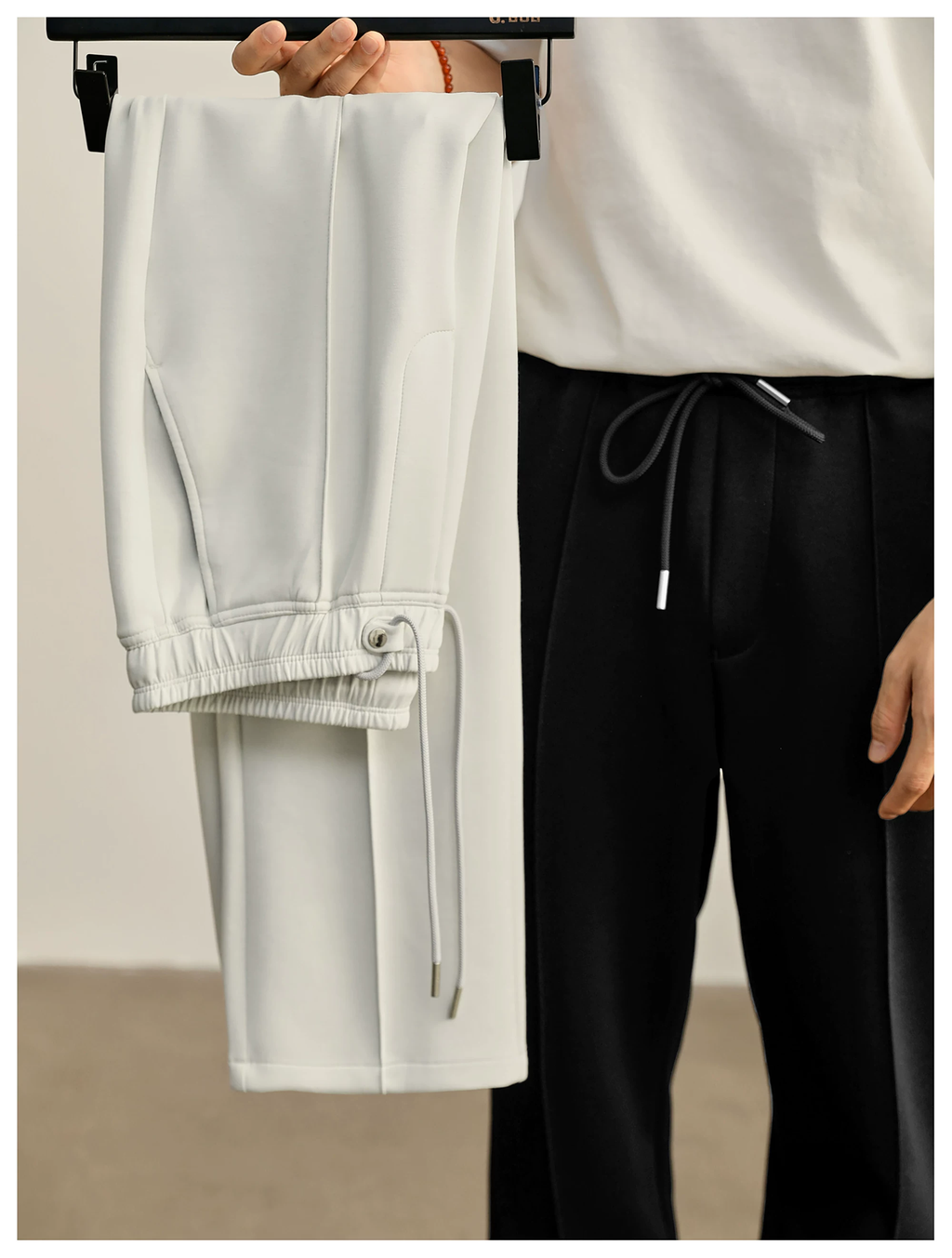 Lioren Split-Seam Straight Trousers