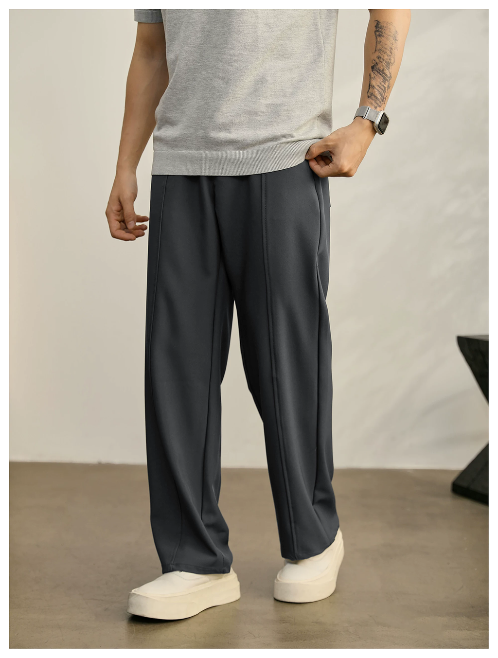 Valenor Relaxed Line Trousers