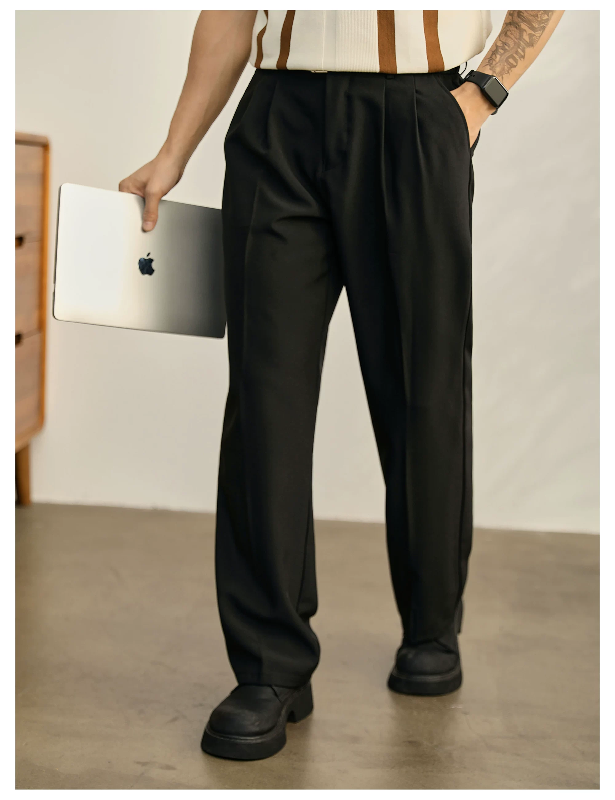 Auremont Tailored Relaxed Trousers