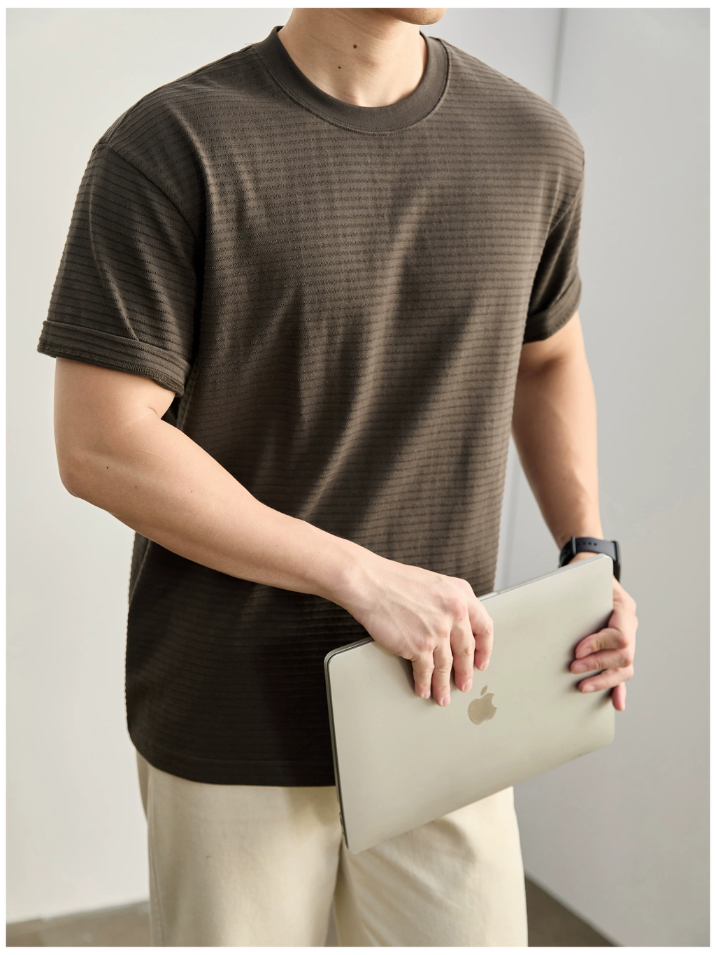 Arlo Textured Cotton Tee