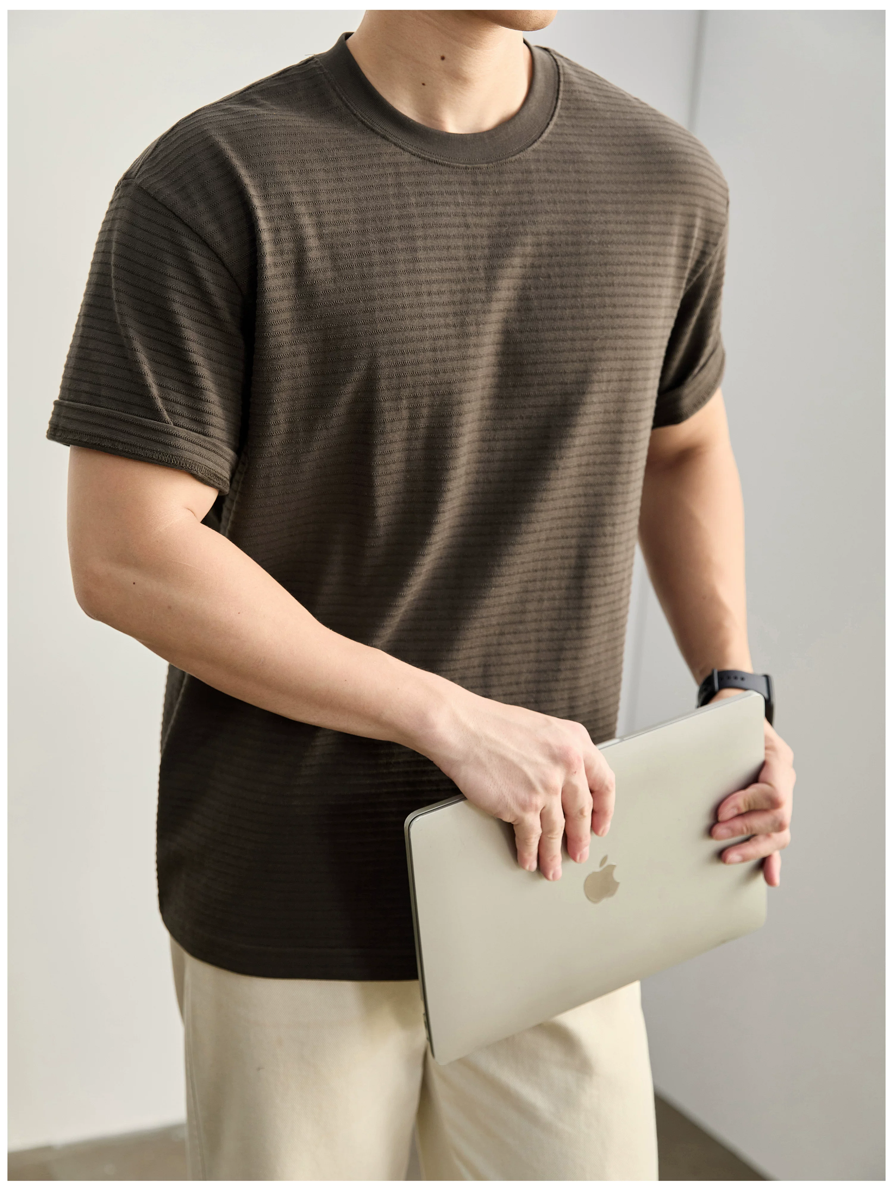 Arlo Textured Cotton Tee