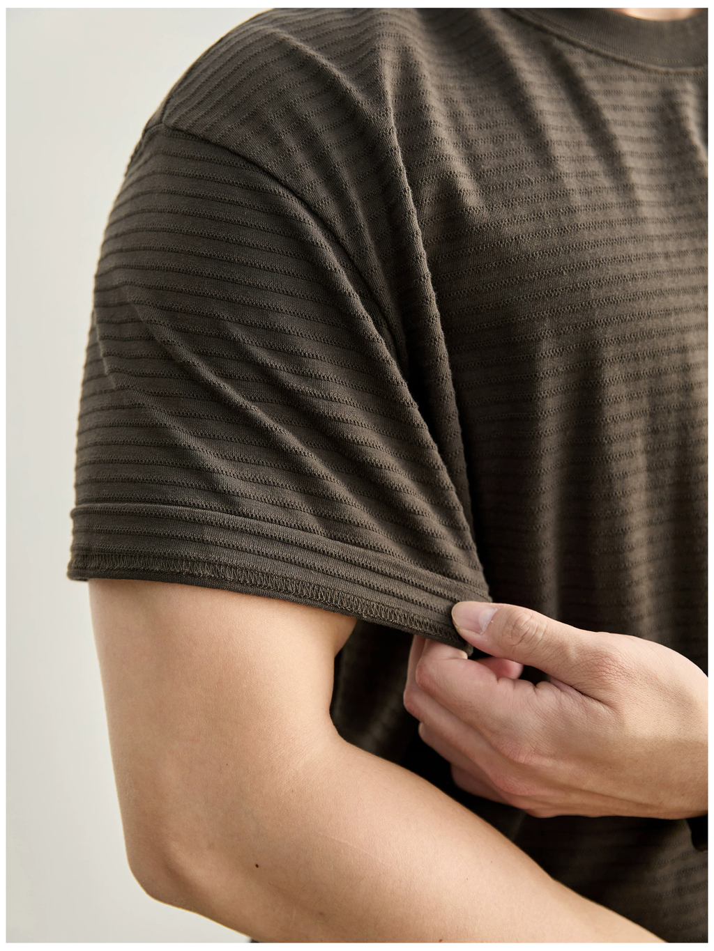 Arlo Textured Cotton Tee
