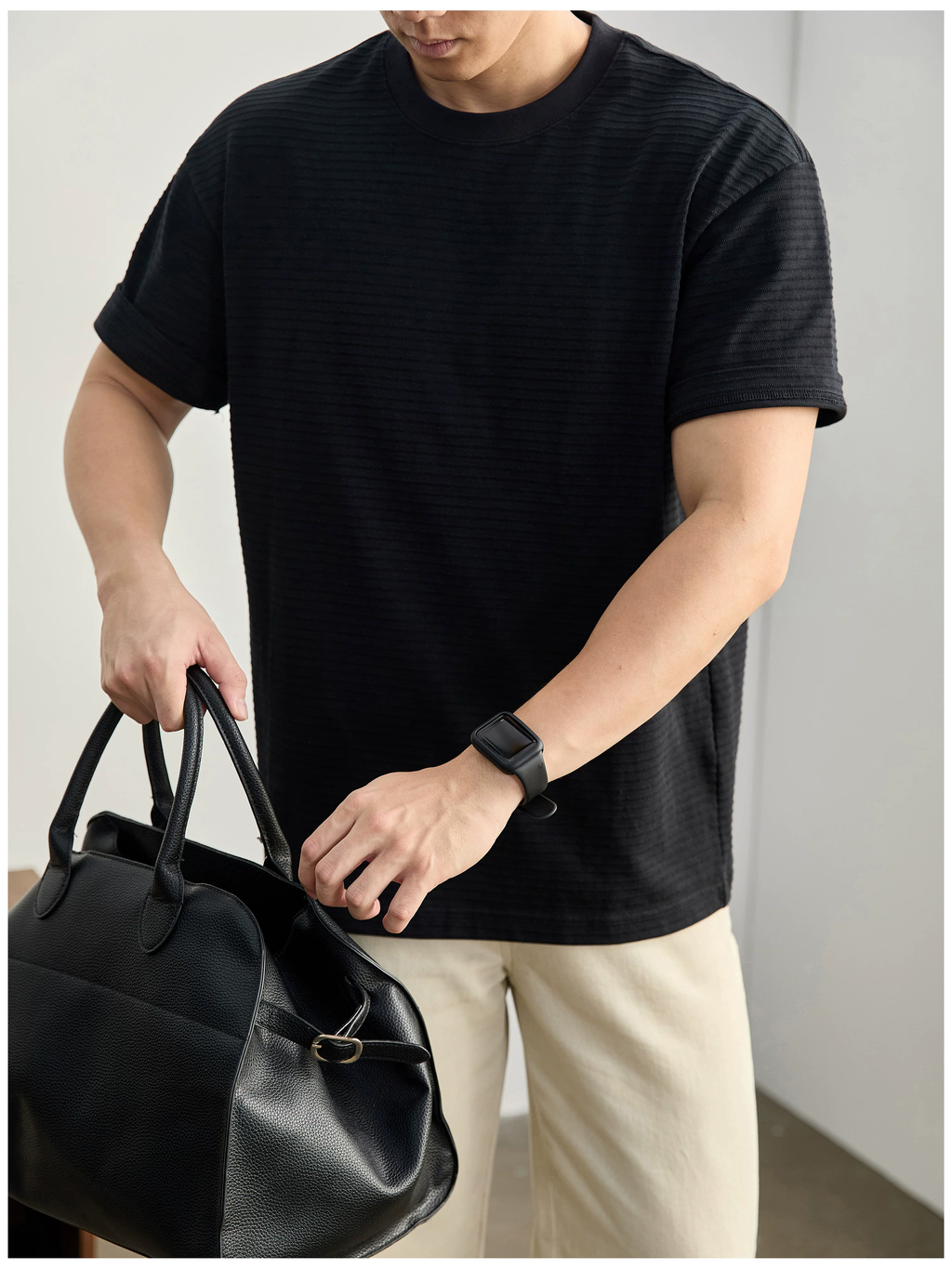 Arlo Textured Cotton Tee
