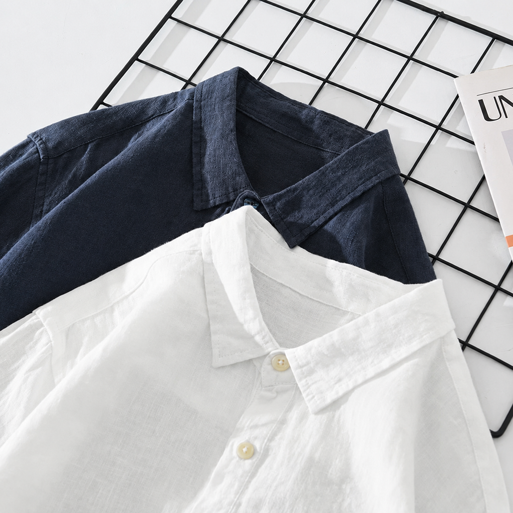 Soren Linen Pullover Shirt