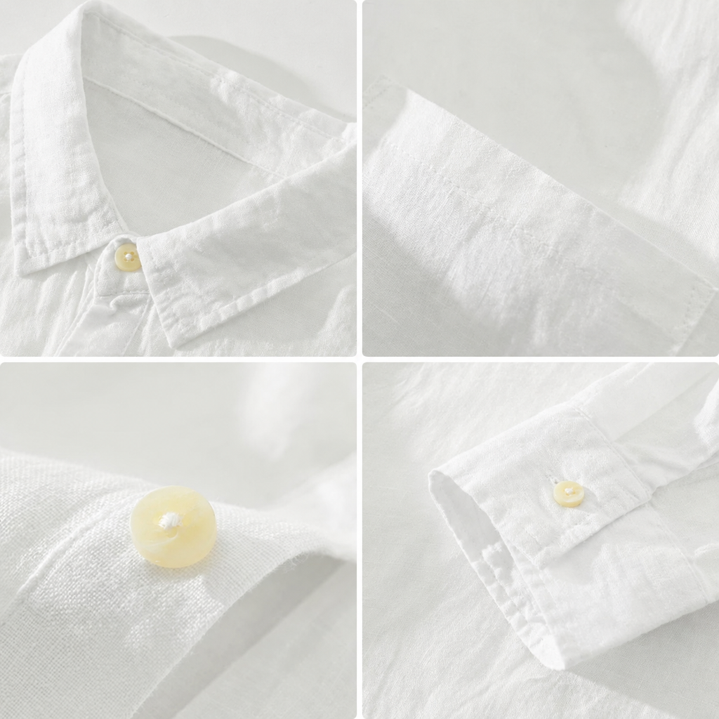 Soren Linen Pullover Shirt